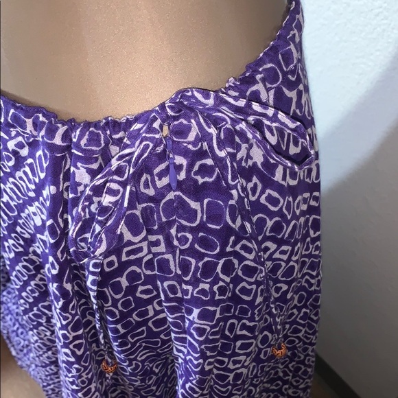 The Territory Ahead Purple and Yellow Women's Skirt size Medium - Picture 3 of 5